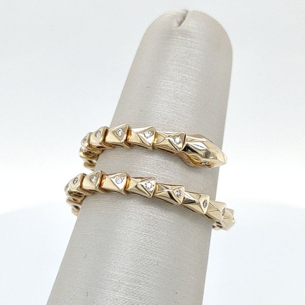 PG 14K Yellow Gold Fashion Ring Blue Water Jewelers Saint Augustine, FL