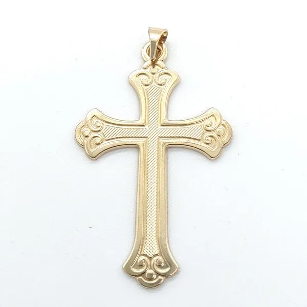 Blue Water 14K Yellow Gold Pendant Blue Water Jewelers Saint Augustine, FL