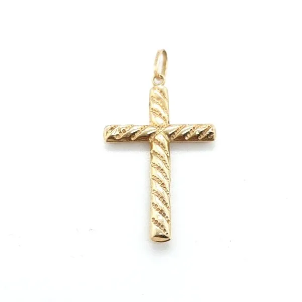 Blue Water 14K Yellow Gold Pendant Blue Water Jewelers Saint Augustine, FL