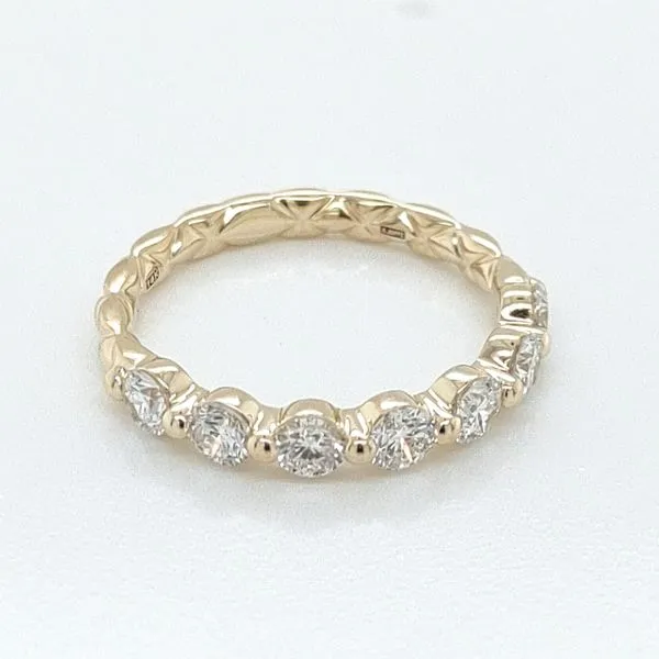 A. Jaffe 14K Yellow Gold Wedding Band Blue Water Jewelers Saint Augustine, FL