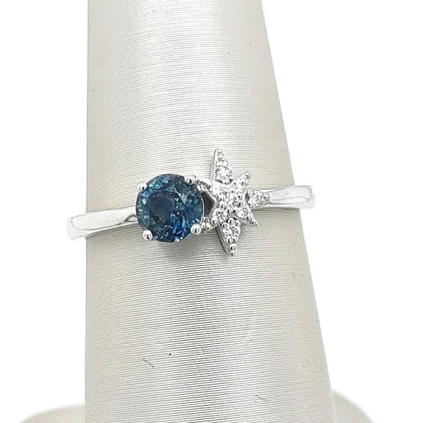 Parl�&copy; Opal/Jewelry Designs Platinum Ring Blue Water Jewelers Saint Augustine, FL