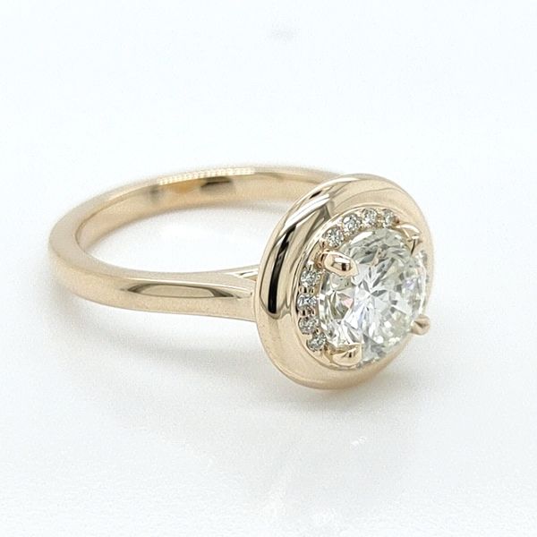 MD 14K Yellow Gold Engagement Ring Blue Water Jewelers Saint Augustine, FL