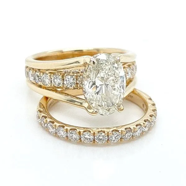 Blue Water 14K Yellow Gold Diamond Engagement Ring Blue Water Jewelers Saint Augustine, FL