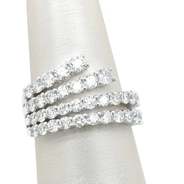 ROYAL JEWELRY MFG, INC. 14K White Gold Fashion Ring Blue Water Jewelers Saint Augustine, FL