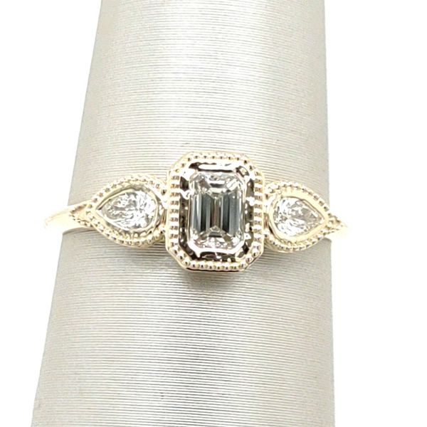 RJM 14K Yellow Gold Engagement Ring Blue Water Jewelers Saint Augustine, FL