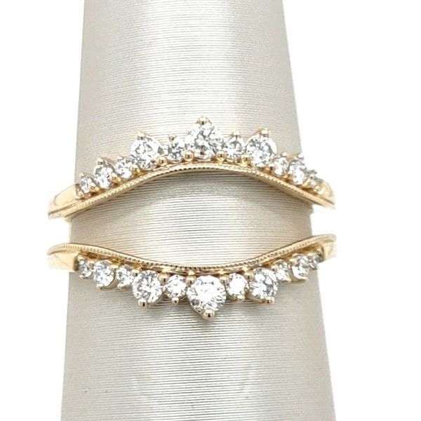 RJM 14K Yellow Gold Wedding Band Blue Water Jewelers Saint Augustine, FL