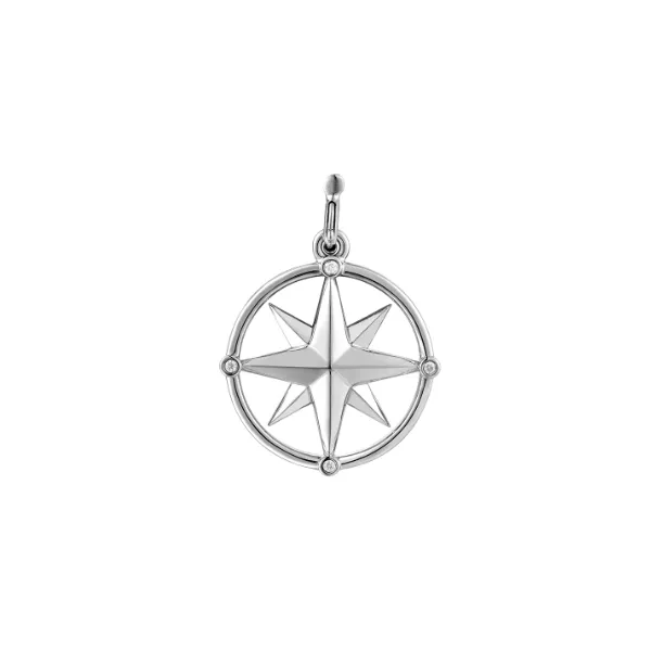 Alamea Sterling Silver Silver Charm Blue Water Jewelers Saint Augustine, FL