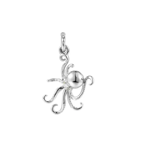 Alamea Sterling Silver Silver Charm Blue Water Jewelers Saint Augustine, FL