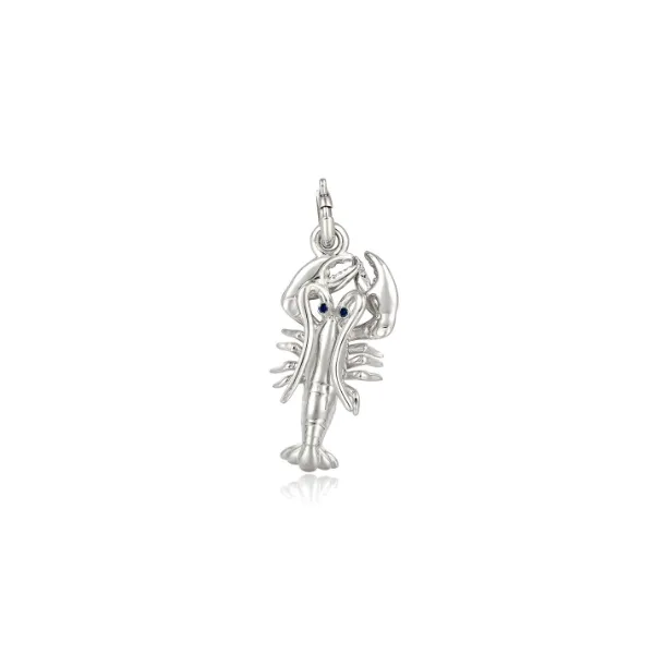 Alamea Sterling Silver Silver Charm Blue Water Jewelers Saint Augustine, FL