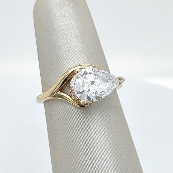 A. Jaffe 14K Yellow Gold Diamond Semi-mount Ring Blue Water Jewelers Saint Augustine, FL