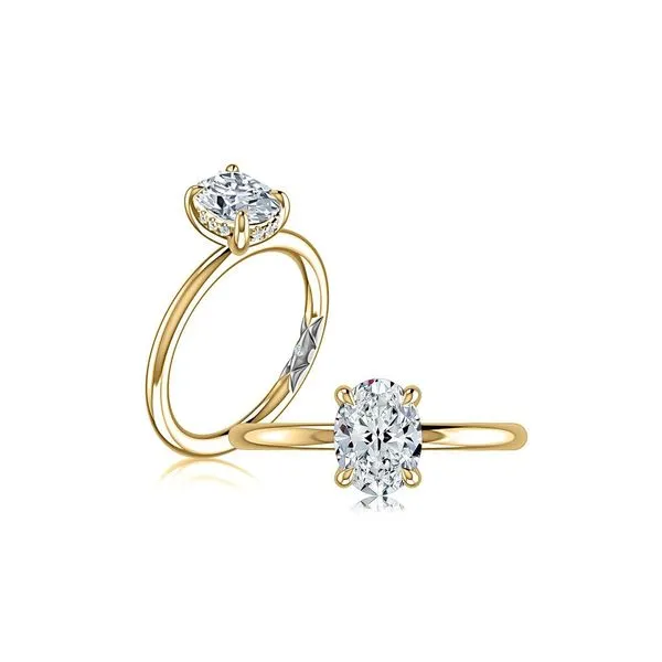 Diamond Semi-mount Ring Blue Water Jewelers Saint Augustine, FL