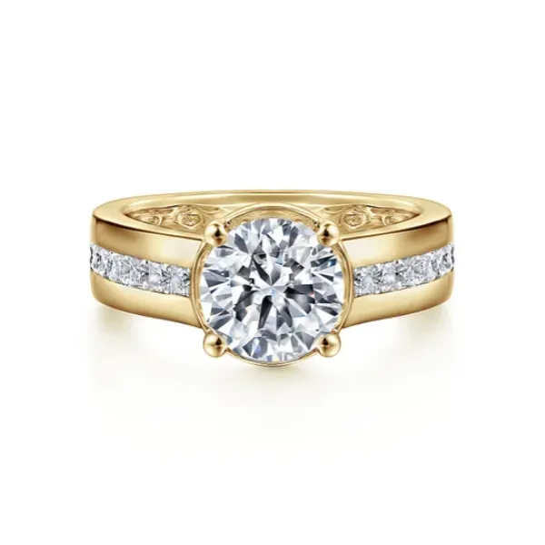 Diamond Semi-mount Ring Blue Water Jewelers Saint Augustine, FL