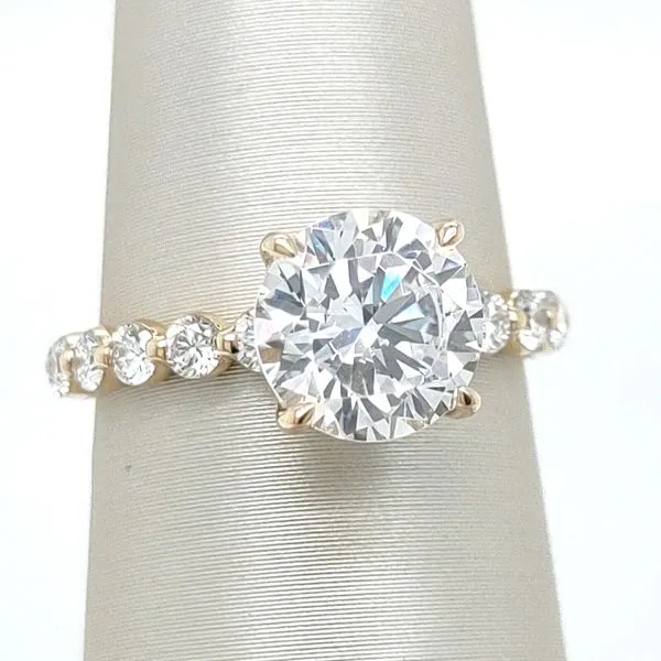 A. Jaffe 14K Yellow Gold Diamond Semi-mount Ring Blue Water Jewelers Saint Augustine, FL