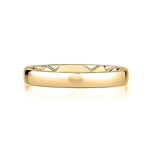 A. Jaffe 14K Yellow Gold Wedding Band Blue Water Jewelers Saint Augustine, FL
