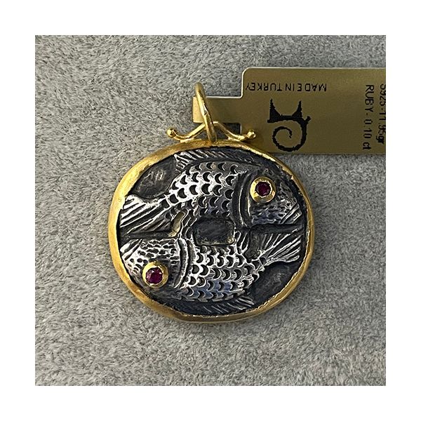 Silver Pendant Blue Water Jewelers Saint Augustine, FL