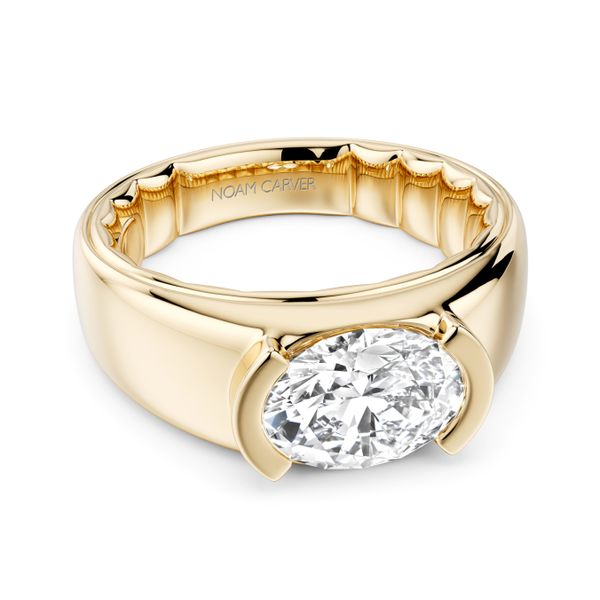 CR 14K Yellow Gold Solitaire Engagement Ring Blue Water Jewelers Saint Augustine, FL