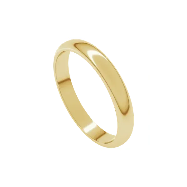 STU 10K Yellow Gold Wedding Band Blue Water Jewelers Saint Augustine, FL