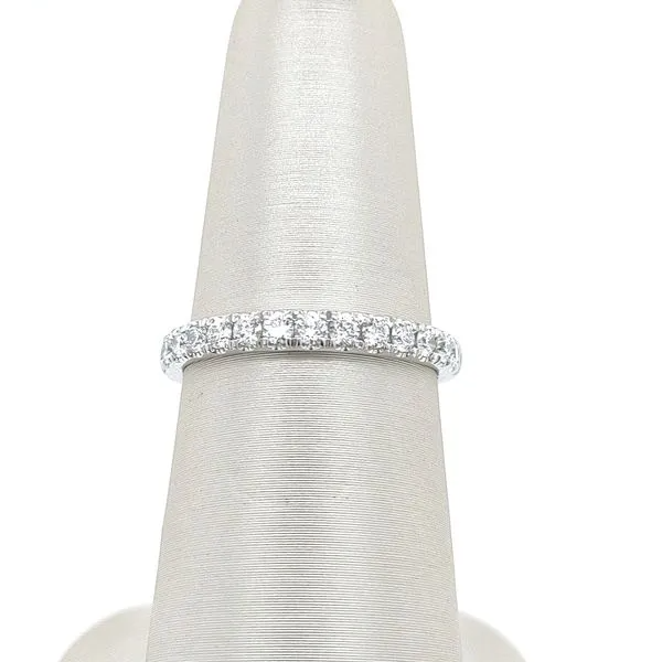 OMJ 14K White Gold Wedding Band Blue Water Jewelers Saint Augustine, FL