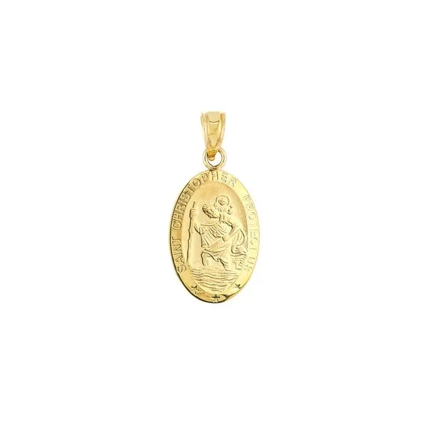 Midas 14K Yellow Gold Pendant Blue Water Jewelers Saint Augustine, FL