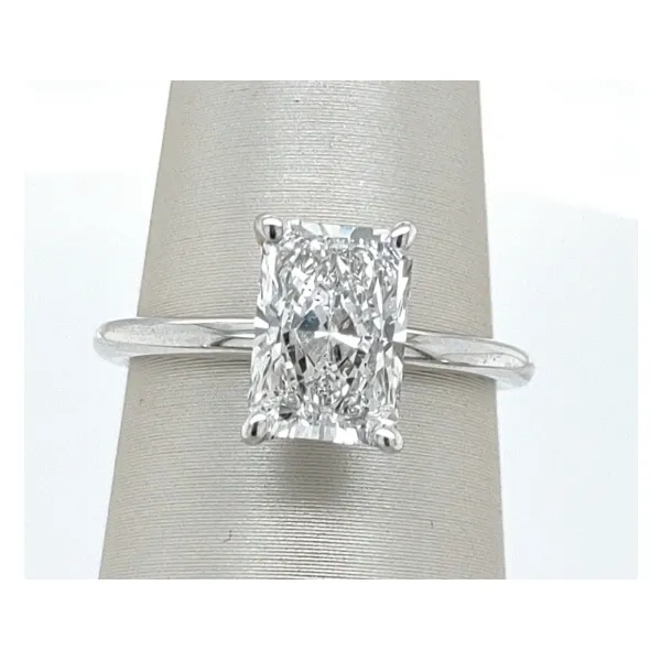 Paramount Gems 14K White Gold Engagement Ring Blue Water Jewelers Saint Augustine, FL