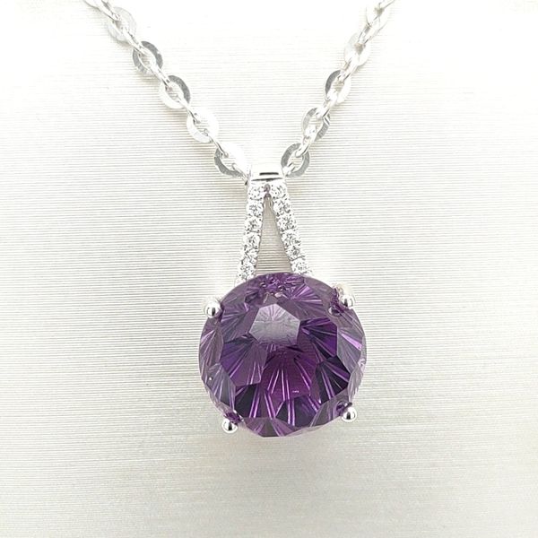 YCH 14K White Gold Pendant Blue Water Jewelers Saint Augustine, FL