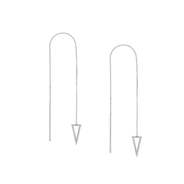 Midas 14K White Gold Gold Earrings Blue Water Jewelers Saint Augustine, FL