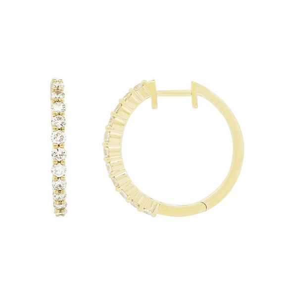 Diamond Earrings Blue Water Jewelers Saint Augustine, FL