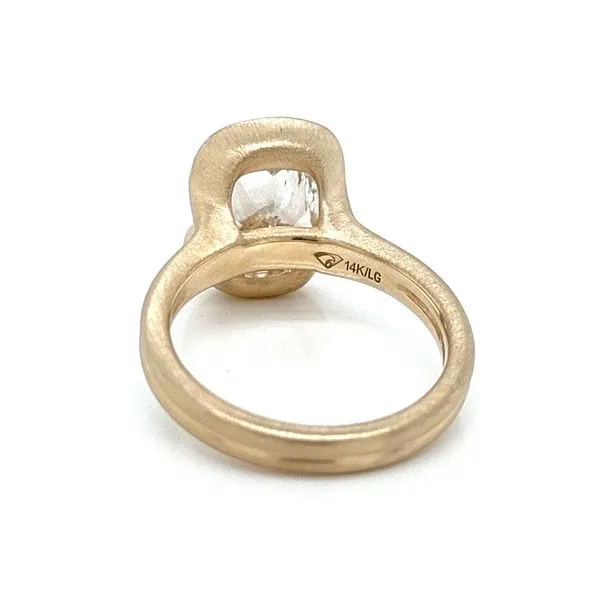 4.00 CT CUSHION CUT LAB-GROWN DIAMOND ENGAGEMENT RING Image 3 Blue Water Jewelers Saint Augustine, FL