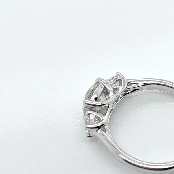 2.00 TCW 3-STONE ROUND LAB-GROWN DIAMOND ENGAGEMENT RING Image 2 Blue Water Jewelers Saint Augustine, FL