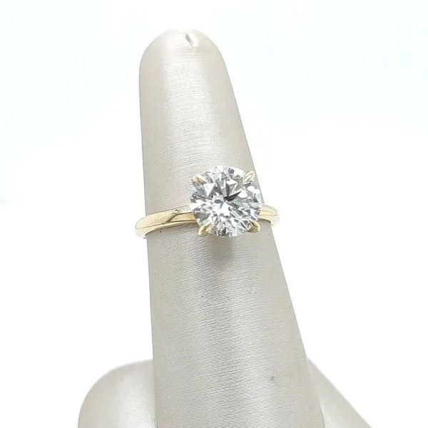 2.56TCW LAB-GROWN DIAMOND HIDDEN HALO SOLITAIRE ENGAGEMENT RING Blue Water Jewelers Saint Augustine, FL