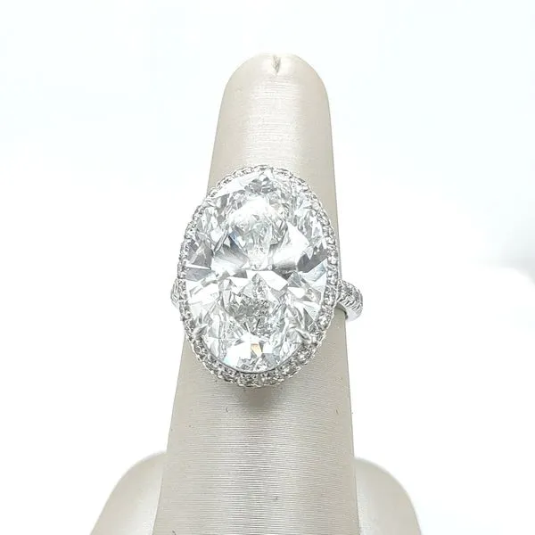 16.30TCW LAB-GROWN DIAMOND ENGAGEMENT RING Blue Water Jewelers Saint Augustine, FL
