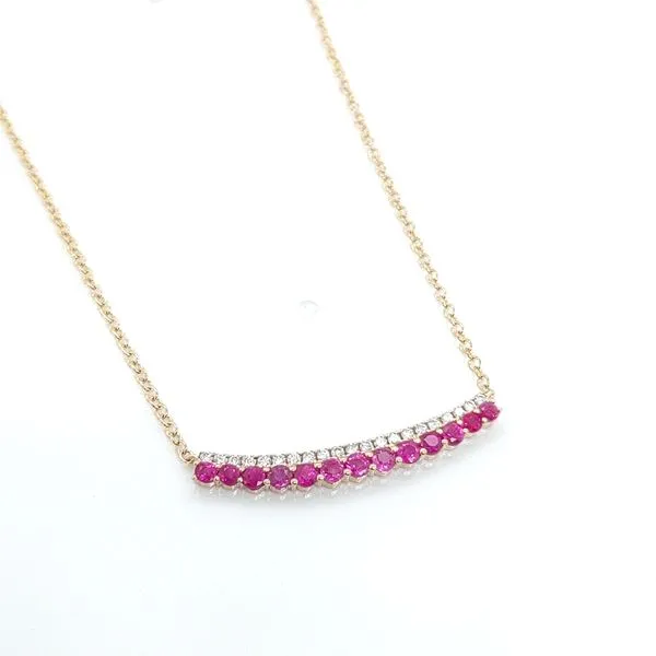 Colored Stone Necklace Blue Water Jewelers Saint Augustine, FL