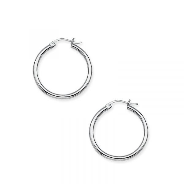 MDS 14K White Gold Earrings Blue Water Jewelers Saint Augustine, FL