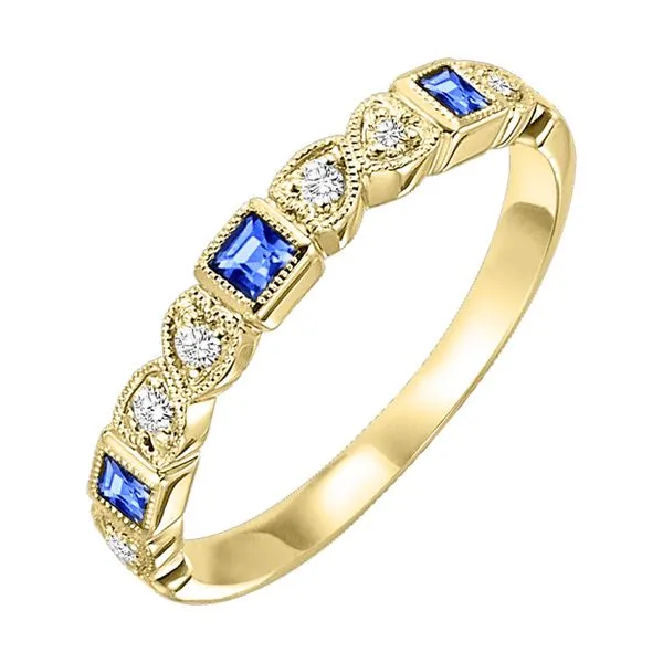 Gemsone 14K Yellow Gold Ring Blue Water Jewelers Saint Augustine, FL