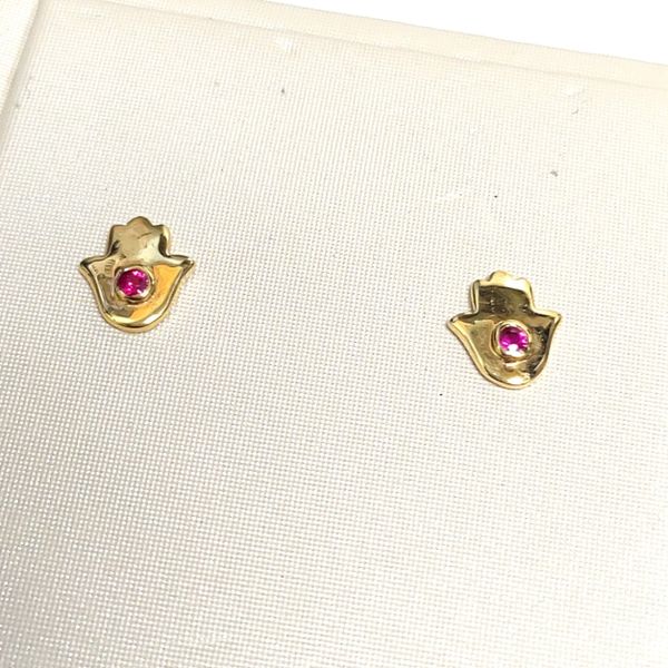 HARI 14K Yellow Gold Earrings Blue Water Jewelers Saint Augustine, FL