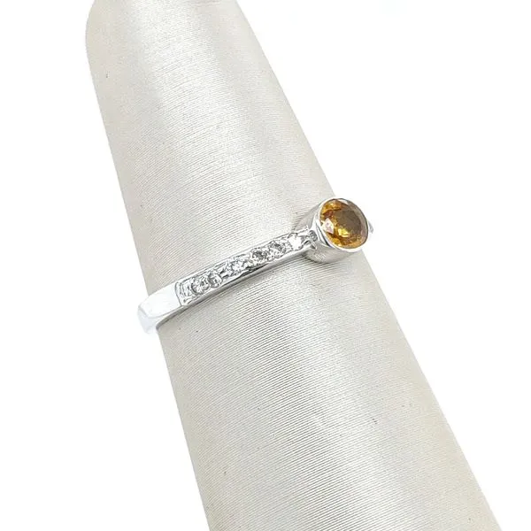 HARI JEWELS INC. 14K White Gold Ring Blue Water Jewelers Saint Augustine, FL