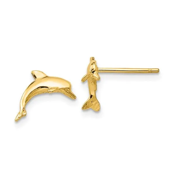 Quality Gold 14K Yellow Gold Gold Earrings Blue Water Jewelers Saint Augustine, FL