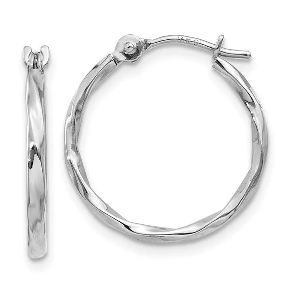 Quality Gold 14K White Gold Gold Earrings Blue Water Jewelers Saint Augustine, FL