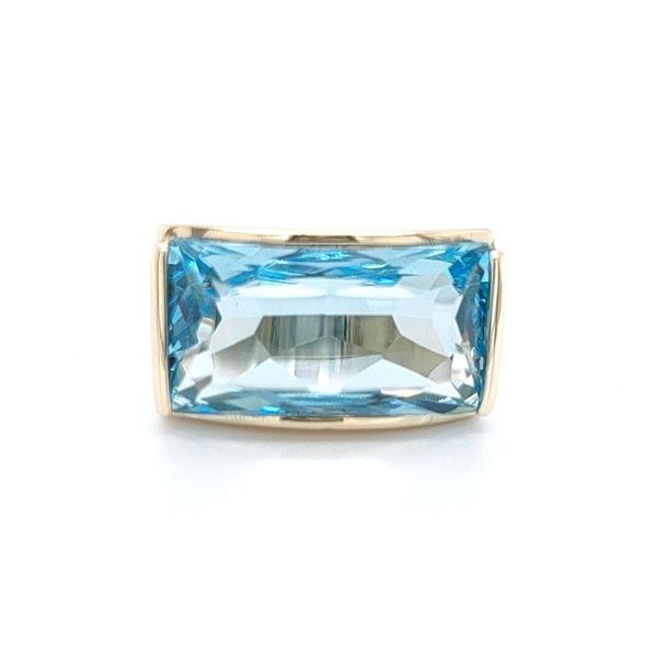 14K Yellow Gold Ring Image 2 Blue Water Jewelers Saint Augustine, FL