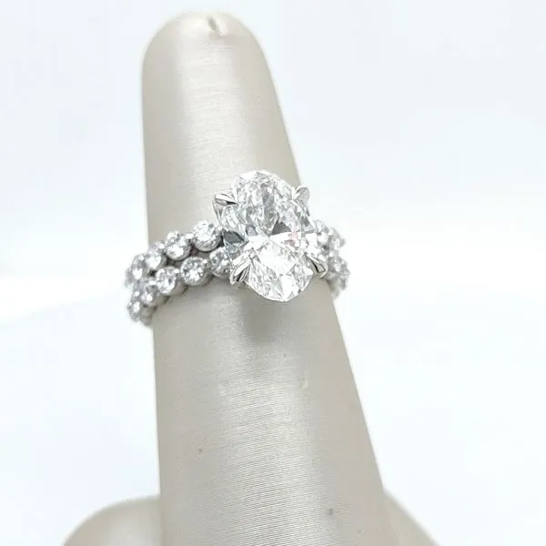 Mercury Ring 14K White Gold Engagement Ring Blue Water Jewelers Saint Augustine, FL