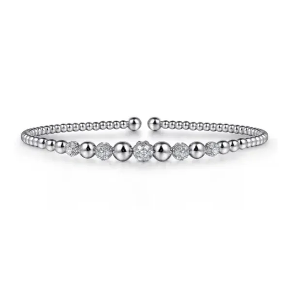Gabriel & Co 14K White Gold Diamond Bracelet Blue Water Jewelers Saint Augustine, FL