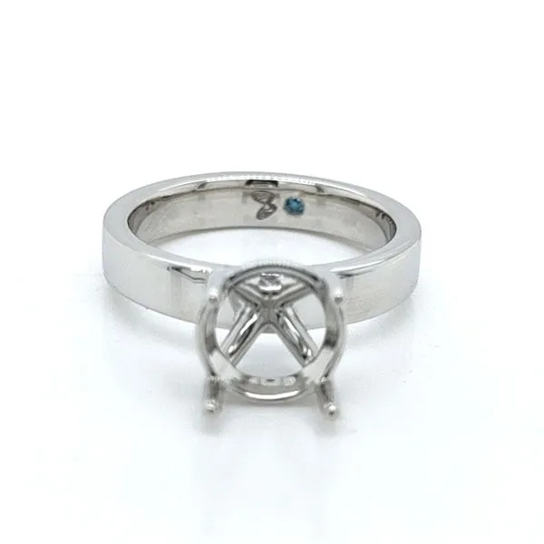 Malakan Diamond Co. Platinum Mounting Blue Water Jewelers Saint Augustine, FL