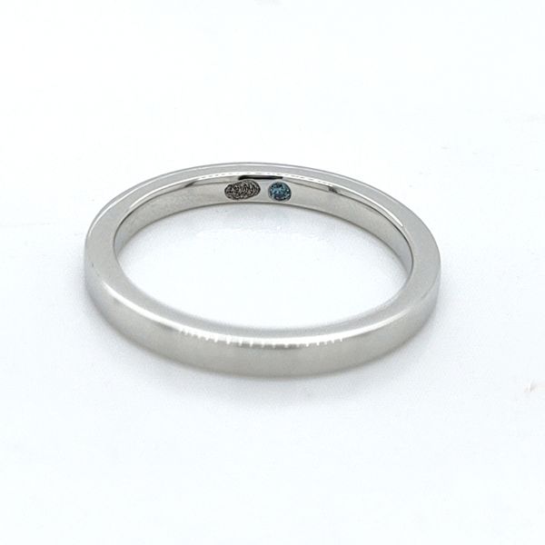 MD Platinum Wedding Band Blue Water Jewelers Saint Augustine, FL