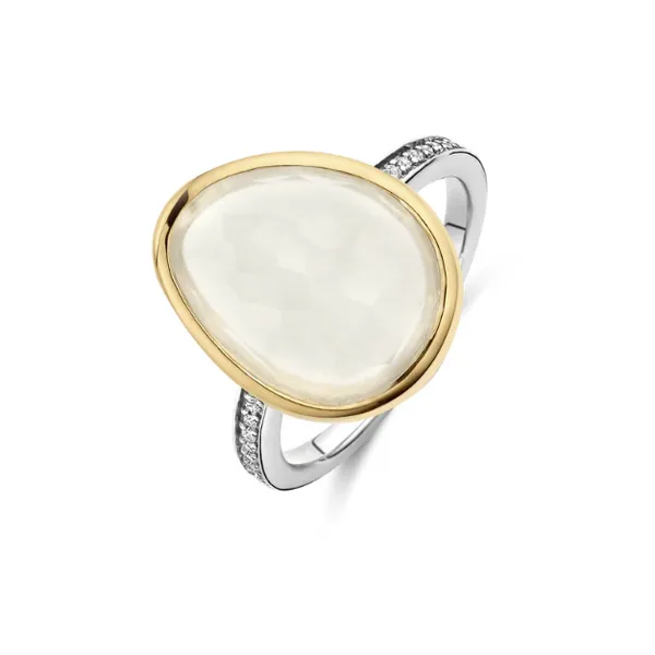 Ti Sento Sterling Silver Silver Ring Blue Water Jewelers Saint Augustine, FL