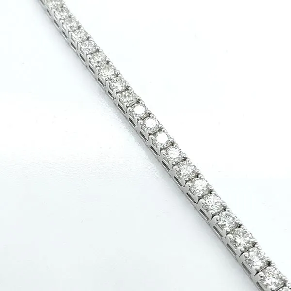 Barry Davidson Inc Platinum Diamond Bracelet Blue Water Jewelers Saint Augustine, FL