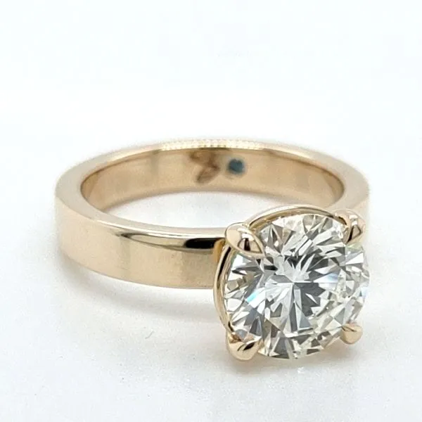 Blue Water 14K Yellow Gold Diamond Engagement Ring Blue Water Jewelers Saint Augustine, FL