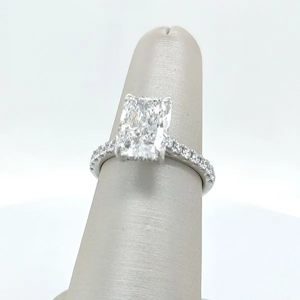 Mercury Ring 14K White Gold Engagement Ring Blue Water Jewelers Saint Augustine, FL