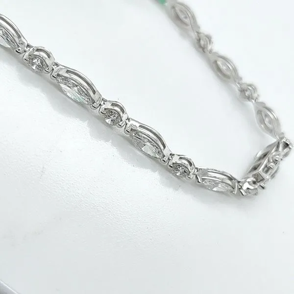 Mercury Ring 14K White Gold Bracelet Blue Water Jewelers Saint Augustine, FL