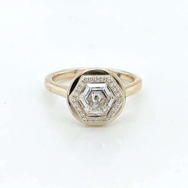 Malakan Diamond Co. 14K Diamond Engagement Ring Blue Water Jewelers Saint Augustine, FL