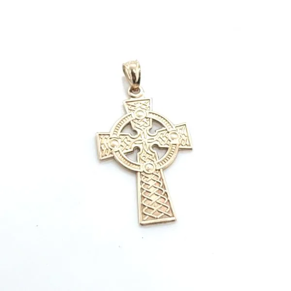 Blue Water 14K Yellow Gold Pendant Blue Water Jewelers Saint Augustine, FL